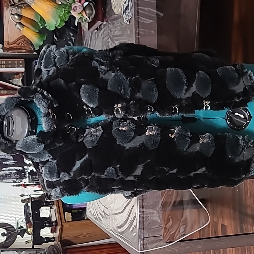 Pre-2000 - Lip Service - Bubble Fur Vest (L)